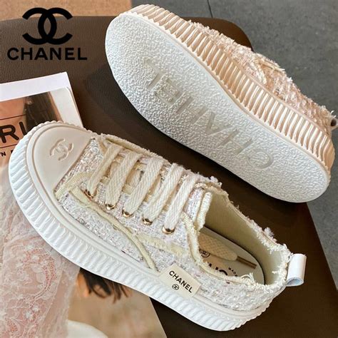 tenis feminino chanel|Chanel shoes for women.